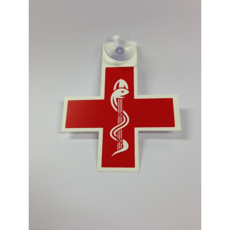 Autocollant Caducée - Symbole Des Médecins Urgentistes - Sticker Déco
